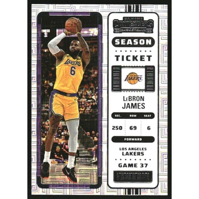 2022-23 Panini Contenders #36 LeBron James