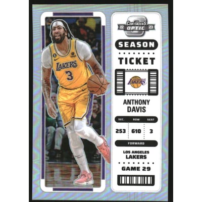 2022-23 Panini Contenders Optic Silver #95 Anthony Davis