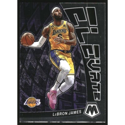 2022-23 Panini Mosaic Elevate #4 LeBron James