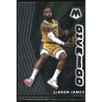 2022-23 Panini Mosaic Give and Go #3 LeBron James