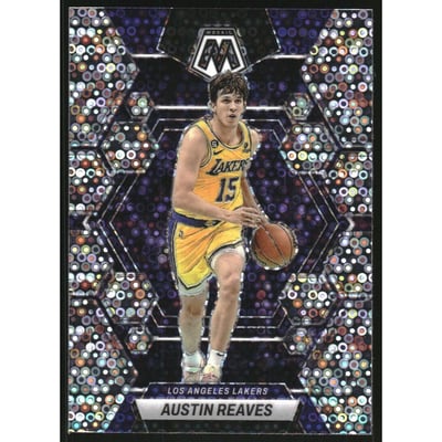 2022-23 Panini Mosaic Mosaic Fast Break Silver #48 Austin Reaves