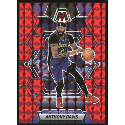 2022-23 Panini Mosaic Mosaic Red #110 Anthony Davis