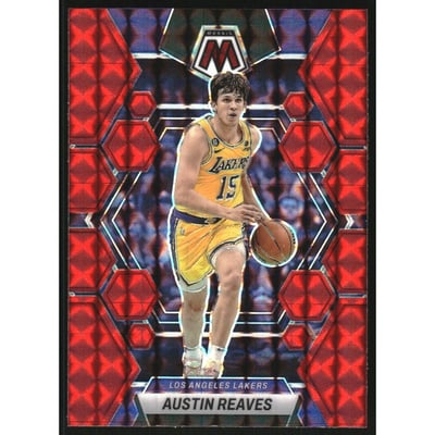 2022-23 Panini Mosaic Mosaic Red #48 Austin Reaves