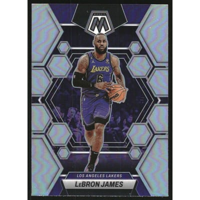 2022-23 Panini Mosaic Silver #98 LeBron James