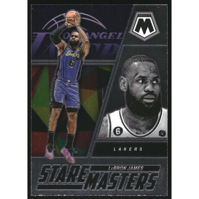 2022-23 Panini Mosaic Stare Masters #7 LeBron James