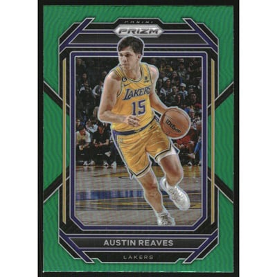 2022-23 Panini Prizm Prizms Green #123 Austin Reaves