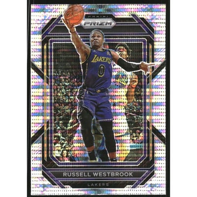 2022-23 Panini Prizm Prizms Pulsar #133 Russell Westbrook