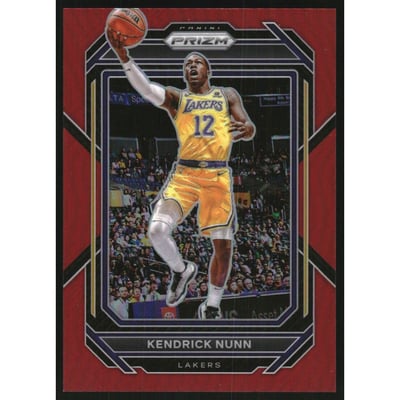 2022-23 Panini Prizm Prizms Red #145 Kendrick Nunn