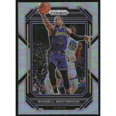 2022-23 Panini Prizm Prizms Silver #133 Russell Westbrook