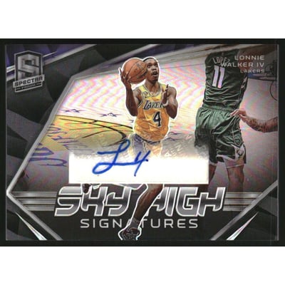 2022-23 Panini Spectra Sky High Signatures #6 Lonnie Walker IV/99