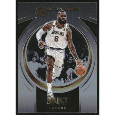2022-23 Select Certified Prizms Silver #18 LeBron James