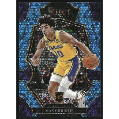 2022-23 Select Prizms Light Blue Disco #181 Max Christie