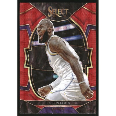 2022-23 Select Prizms Red Wave #26 LeBron James