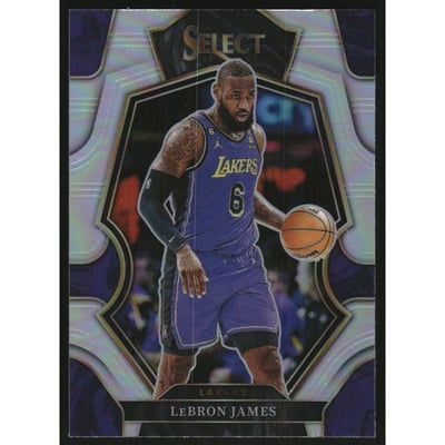 2022-23 Select Prizms Silver #126 LeBron James