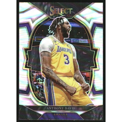 2022-23 Select Prizms Silver #17 Anthony Davis
