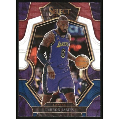 2022-23 Select Prizms Tri-Color #126 LeBron James