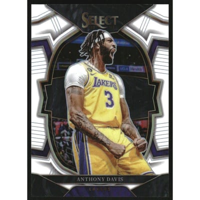2022-23 Select Prizms White #17 Anthony Davis