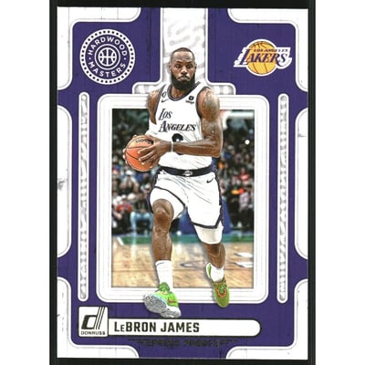 2023-24 Donruss Hardwood Masters Press Proof #8 LeBron James