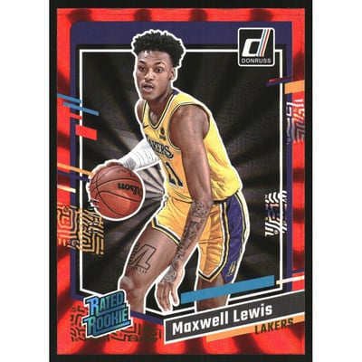 2023-24 Donruss Holo Red Laser #235 Maxwell Lewis