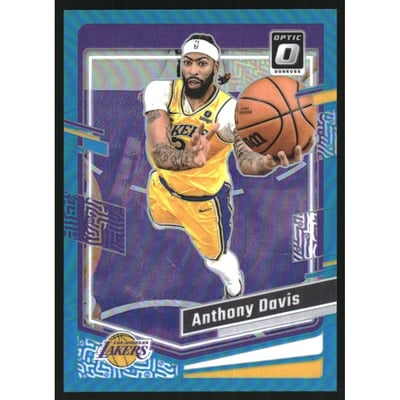 2023-24 Donruss Optic Aqua #144 Anthony Davis