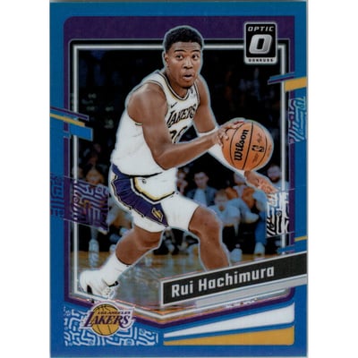 2023-24 Donruss Optic Aqua #162 Rui Hachimura