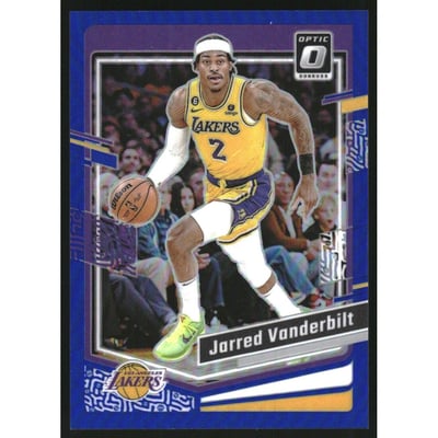 2023-24 Donruss Optic Blue #139 Jarred Vanderbilt