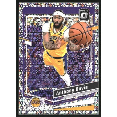 2023-24 Donruss Optic Fast Break Holo #144 Anthony Davis