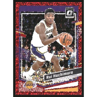 2023-24 Donruss Optic Fast Break Red #162 Rui Hachimura