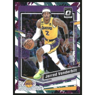 2023-24 Donruss Optic Jazz #139 Jarred Vanderbilt