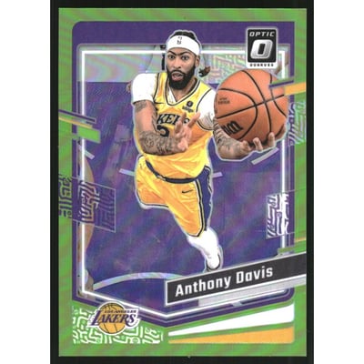 2023-24 Donruss Optic Lime Green #144 Anthony Davis