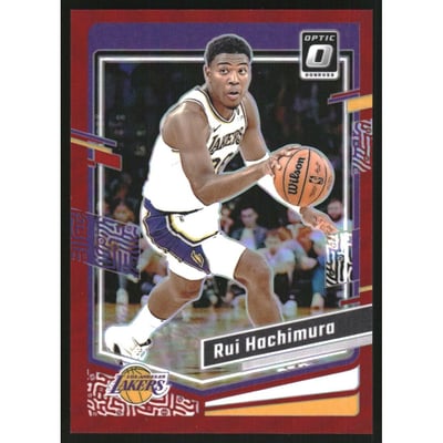 2023-24 Donruss Optic Red #162 Rui Hachimura