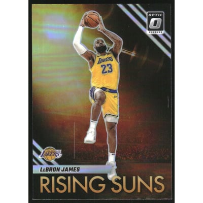 2023-24 Donruss Optic Rising Suns Holo #3 LeBron James