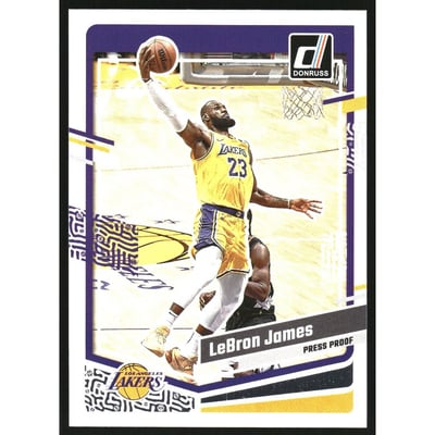2023-24 Donruss Press Proof Silver #2 LeBron James