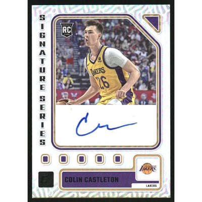 2023-24 Donruss Signature Series #15 Colin Castleton