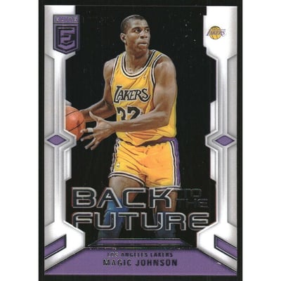 2023-24 Elite Back to the Future #10 Magic Johnson