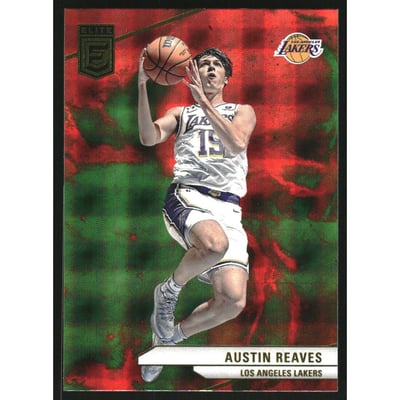 2023-24 Elite International Hyper Red and Green #149 Austin Reaves