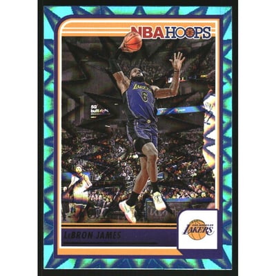 2023-24 Hoops Teal Explosion #52 LeBron James