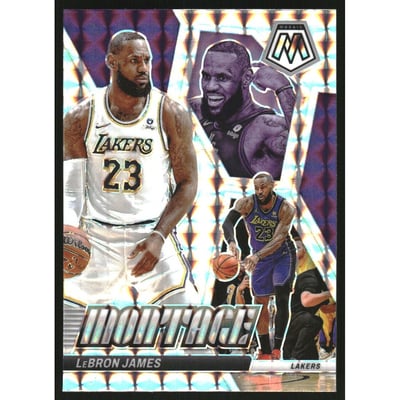 2023-24 Panini Mosaic Montage Mosaic #24 LeBron James