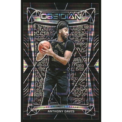 2023-24 Panini Obsidian Electric Etch International #64 Anthony Davis