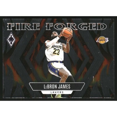 2023-24 Panini Phoenix Fire Forged #6 LeBron James