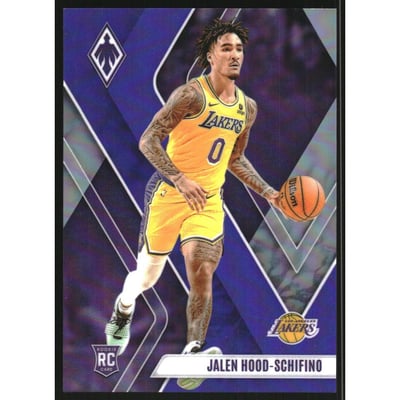 2023-24 Panini Phoenix Purple #260 Jalen Hood-Schifino