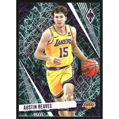 2023-24 Panini Phoenix Teal Lazer #51 Austin Reaves