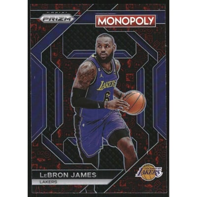 2023-24 Panini Prizm Monopoly All-Star Monopoly Red #PS9 LeBron James