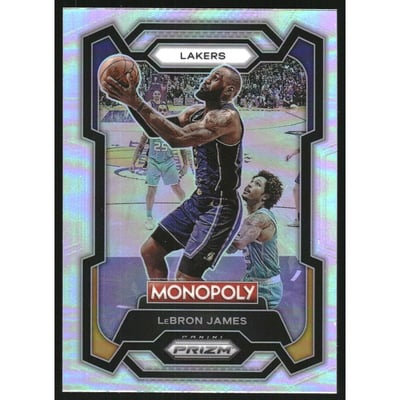 2023-24 Panini Prizm Monopoly Silver #40 LeBron James