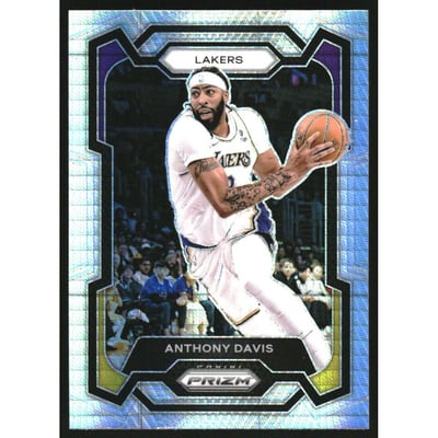 2023-24 Panini Prizm Prizms Hyper #94 Anthony Davis