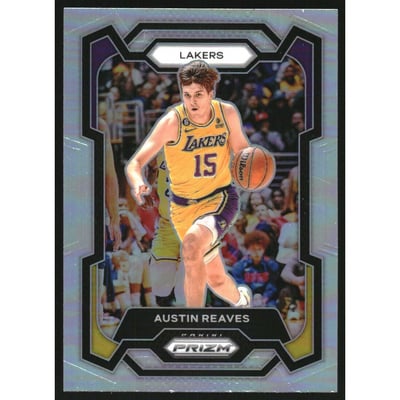 2023-24 Panini Prizm Prizms Silver #76 Austin Reaves