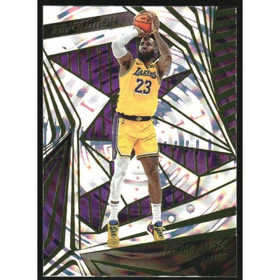 2023-24 Panini Revolution Fractal #88 LeBron James
