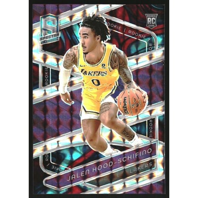2023-24 Panini Spectra Interstellar #139 Jalen Hood-Schifino/99