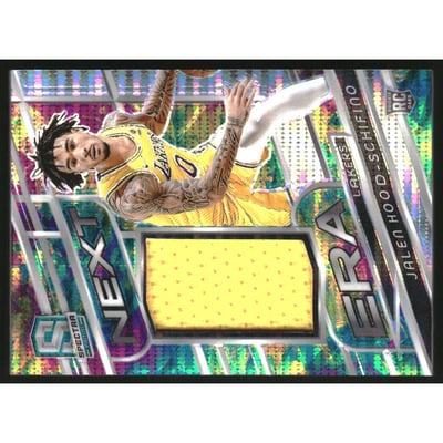 2023-24 Panini Spectra Next Era Jerseys Celestial #16 Jalen Hood-Schifino