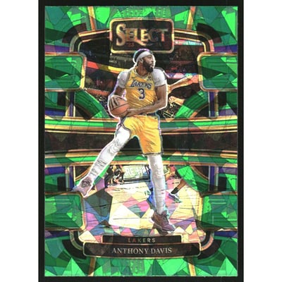 2023-24 Select Prizms Green Ice #20 Anthony Davis